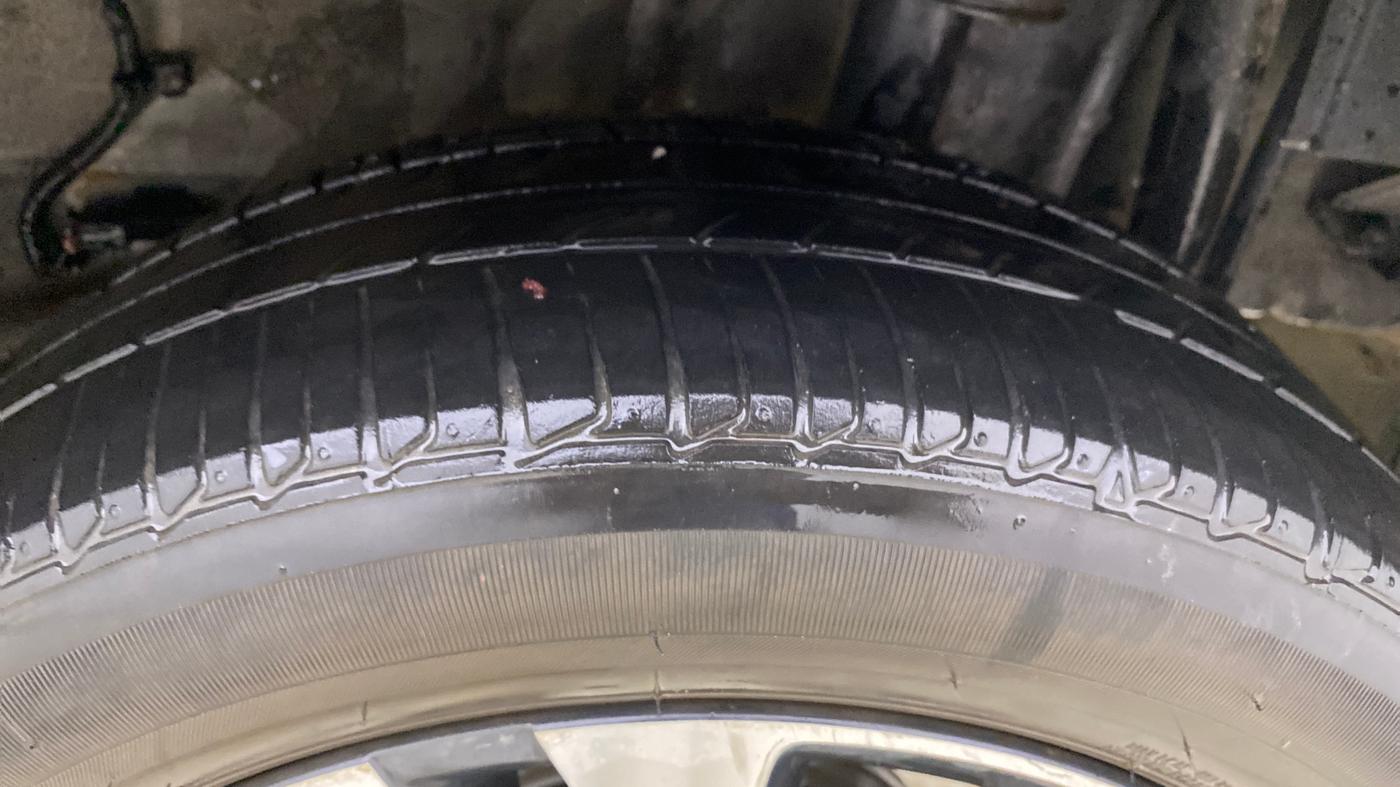 2023 Tata Tiago XZ PLUS PETROL, Petrol, Manual, 36,429 km, Left Rear Tyre Tread