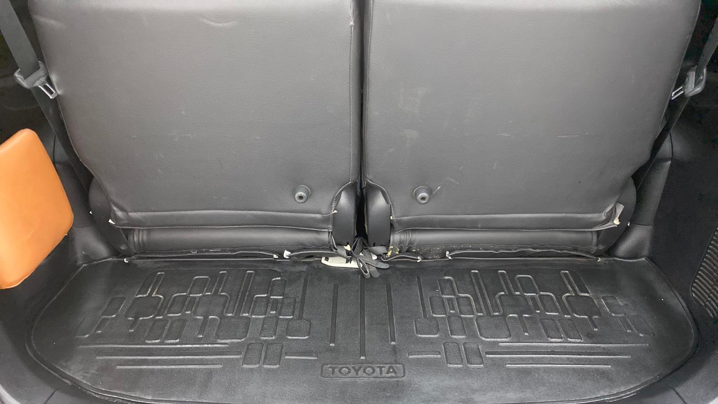 2019 Toyota Innova Crysta 2.8 GX AT 8 STR, Diesel, Automatic, 28,059 km, Boot Inside