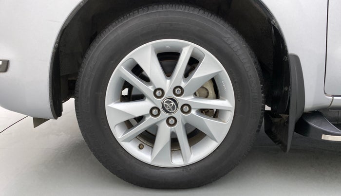 2019 Toyota Innova Crysta 2.8 GX AT 8 STR, Diesel, Automatic, 28,059 km, Left Front Wheel