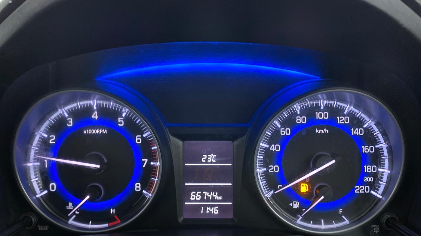 2019 Maruti Baleno DELTA PETROL 1.2, Petrol, Manual, 66,744 km, Odometer Image