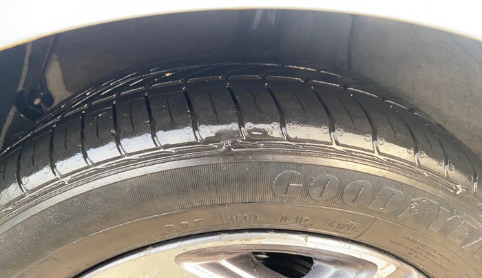 2022 Hyundai AURA SX PLUS 1.2 AMT, Petrol, Automatic, 67,386 km, Left Rear Tyre Tread