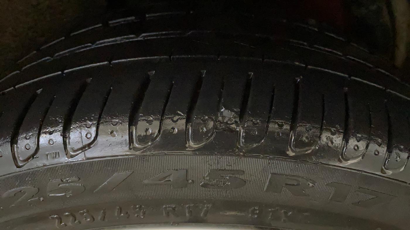 2015 Audi A3 40 TFSI S LINE, Petrol, Automatic, 50 km, Right Rear Tyre Tread