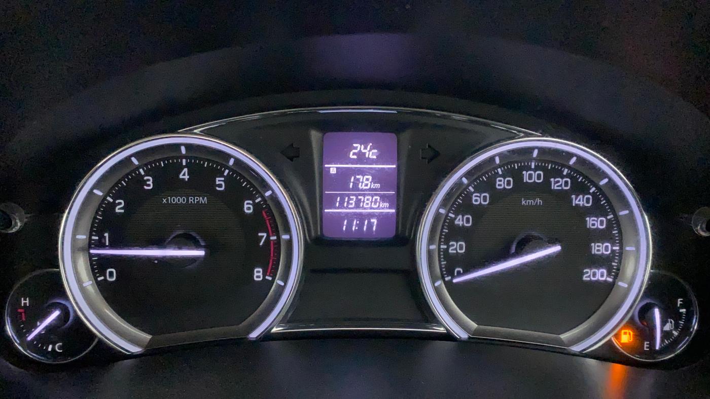 2018 Maruti Ciaz ALPHA 1.4 PETROL, Petrol, Manual, 1,13,780 km, Odometer Image
