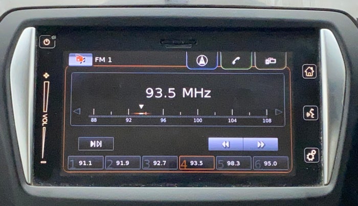 2018 Maruti Ciaz ALPHA 1.4 PETROL, Petrol, Manual, 1,13,780 km, Infotainment System