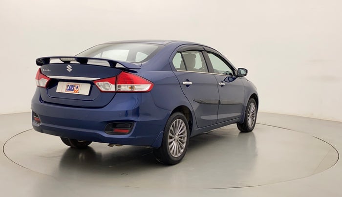 2018 Maruti Ciaz ALPHA 1.4 PETROL, Petrol, Manual, 1,13,780 km, Right Back Diagonal