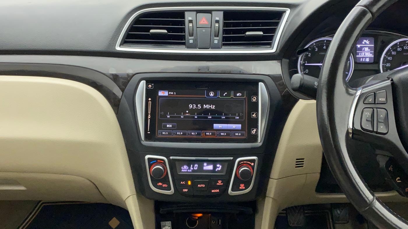 2018 Maruti Ciaz ALPHA 1.4 PETROL, Petrol, Manual, 1,13,780 km, Air Conditioner
