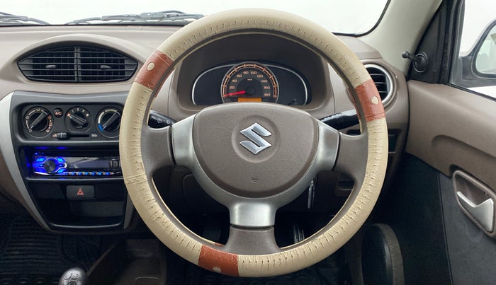 2013 Maruti Alto 800 LXI, Petrol, Manual, 73,065 km, Steering Wheel Close Up