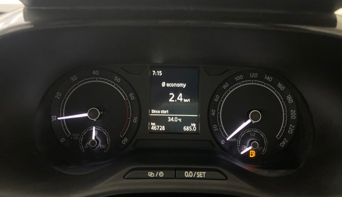 2022 Skoda SLAVIA STYLE 1.0L TSI MT, Petrol, Manual, 46,726 km, Odometer Image