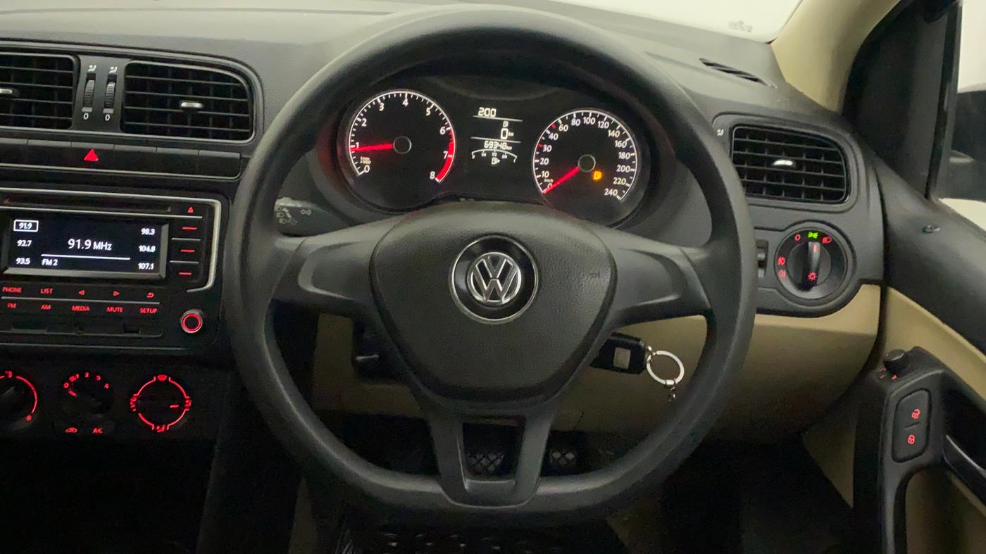 2016 Volkswagen Ameo COMFORTLINE 1.2L, Petrol, Manual, 69,413 km, Steering Wheel Close Up