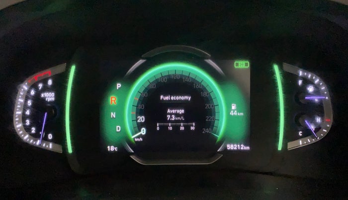 2020 Hyundai Creta SX (O) IVT 1.5 PETROL, Petrol, Automatic, 58,204 km, Odometer Image