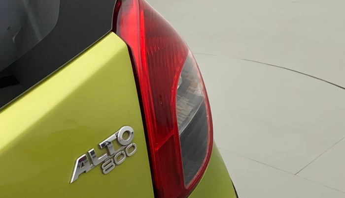 2016 Maruti Alto 800 LXI CNG, CNG, Manual, 48,208 km, Right tail light - Reverse gear light not functional