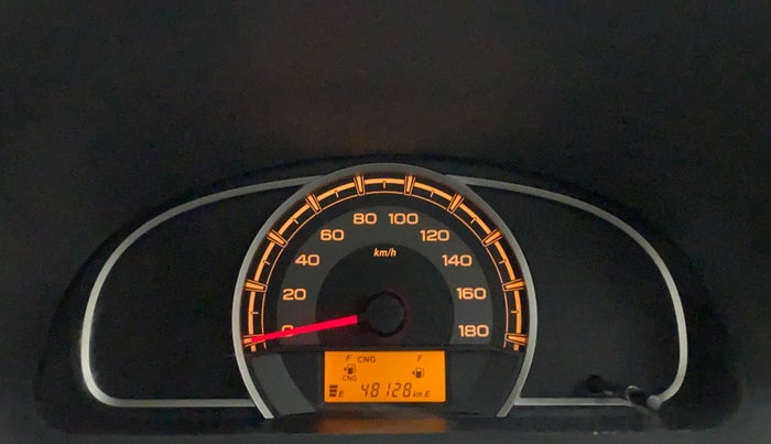 2016 Maruti Alto 800 LXI CNG, CNG, Manual, 48,208 km, Odometer Image