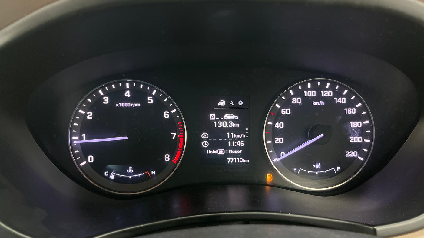 2017 Hyundai Elite i20 ASTA 1.2 (O), Petrol, Manual, 77,108 km, Odometer Image