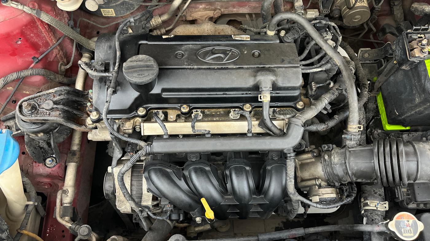 2017 Hyundai Elite i20 ASTA 1.2 (O), Petrol, Manual, 77,108 km, Engine View