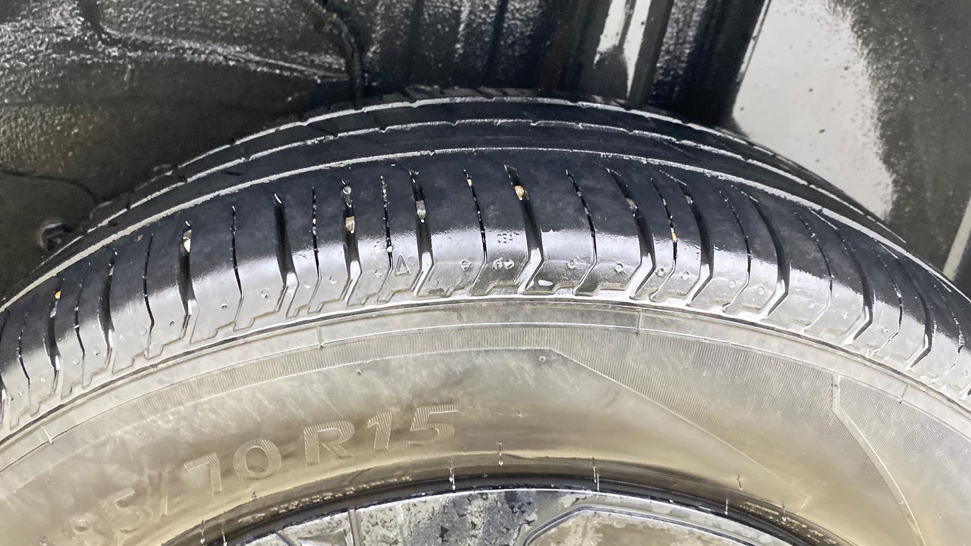 2023 Tata PUNCH ADVENTURE MT, Petrol, Manual, 83,167 km, Left Rear Tyre Tread