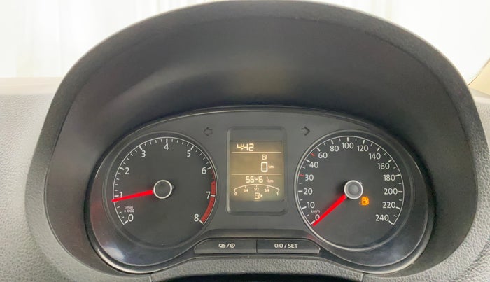 2016 Volkswagen Ameo HIGHLINE1.2L, Petrol, Manual, 56,461 km, Odometer Image