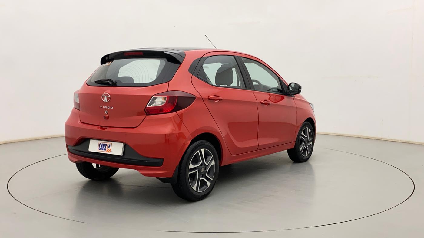 2020 Tata Tiago XZA+ DUAL TONE 1.2RTN, Petrol, Automatic, 68,784 km, Right Back Diagonal