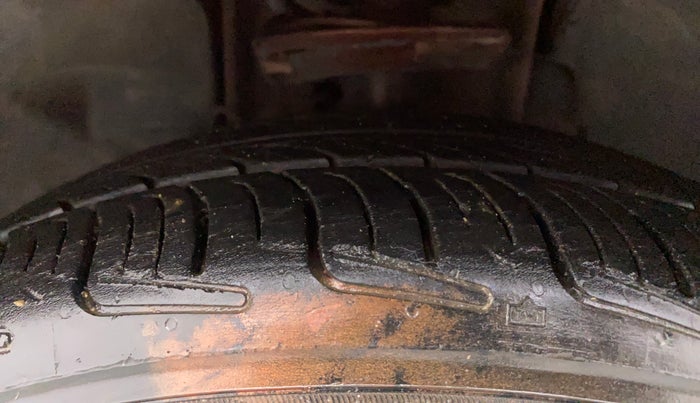 2020 Tata Tiago XZA+ DUAL TONE 1.2RTN, Petrol, Automatic, 68,784 km, Left Front Tyre Tread