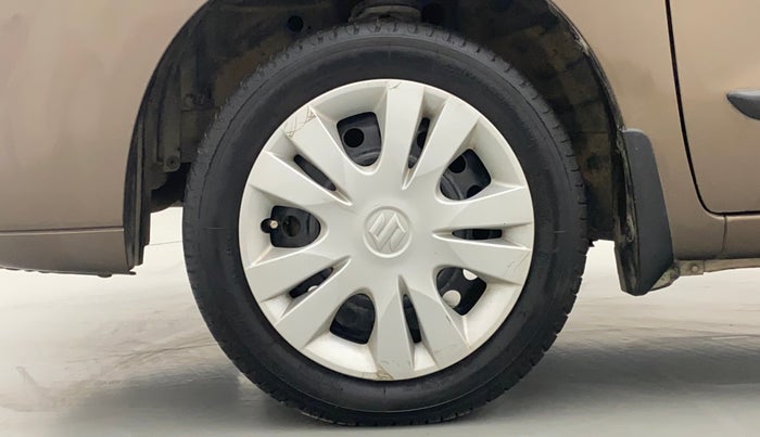 2011 Maruti Wagon R 1.0 VXI, Petrol, Manual, 24,697 km, Left Front Wheel