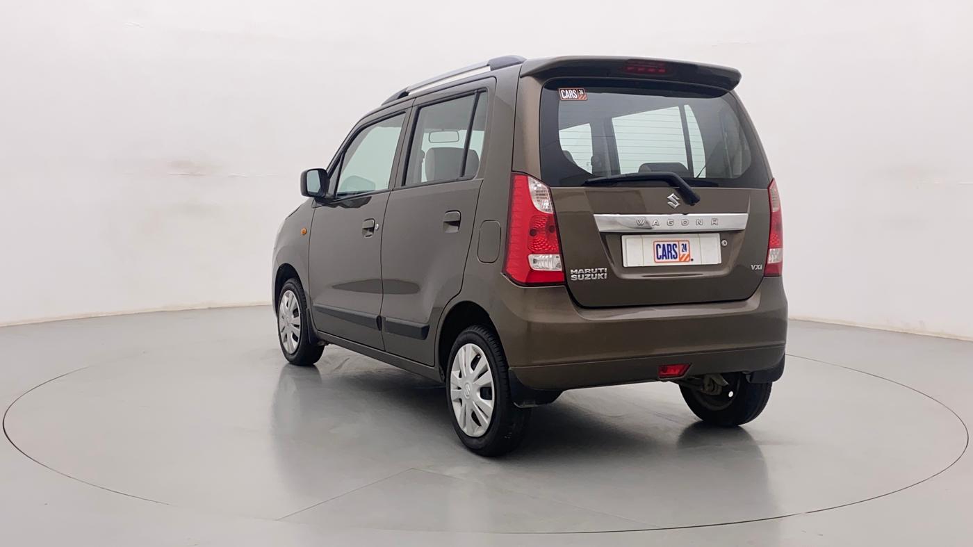 2011 Maruti Wagon R 1.0 VXI, Petrol, Manual, 24,697 km, Left Back Diagonal