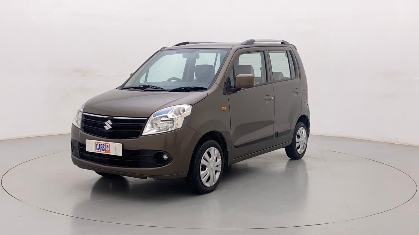 2011 Maruti Wagon R 1.0 VXI, Petrol, Manual, 24,697 km, Left Front Diagonal