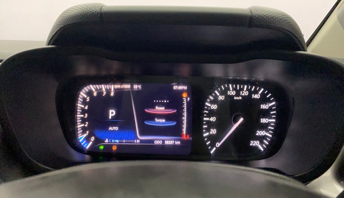 2022 Tata ALTROZ XZA PLUS, Petrol, Automatic, 58,322 km, Odometer Image