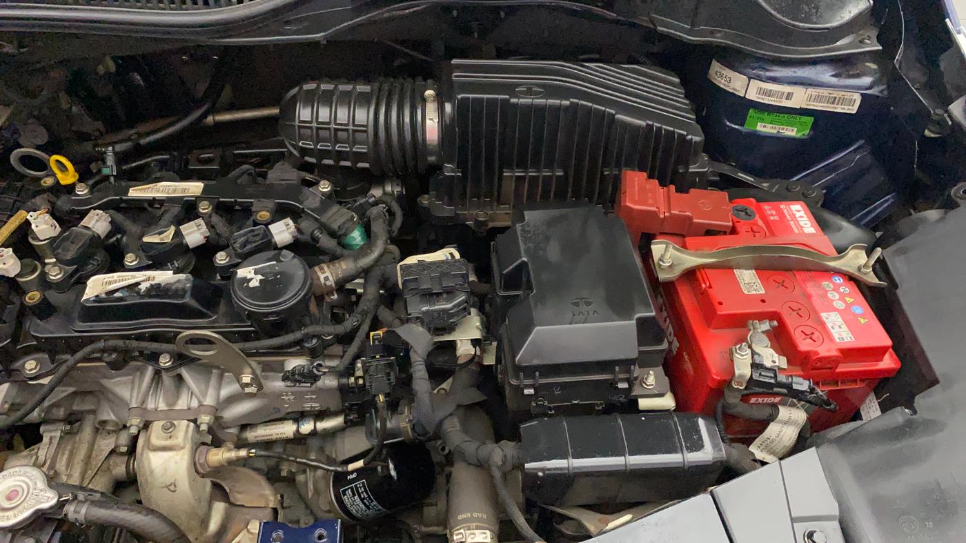 2022 Tata ALTROZ XZA PLUS, Petrol, Automatic, 58,345 km, Engine View - Left