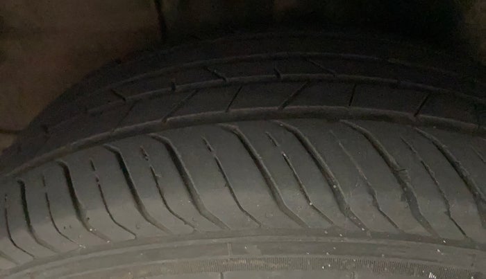 2022 Tata ALTROZ XZA PLUS, Petrol, Automatic, 58,322 km, Left Rear Tyre Tread