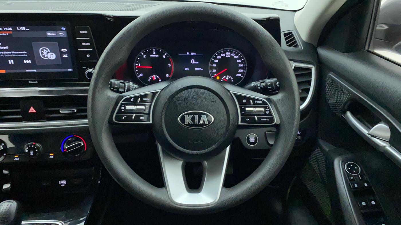 2020 KIA SELTOS HTK PLUS 1.5 DIESEL, Diesel, Manual, 19,493 km, Steering Wheel Close Up