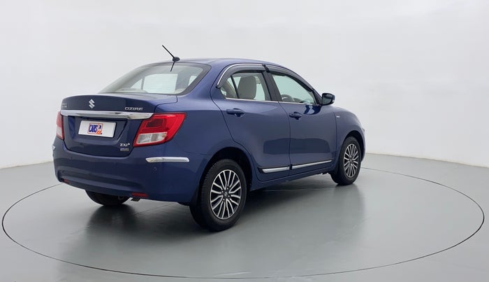2017 Maruti Dzire ZXI Plus AMT, Petrol, Automatic, 38,226 km, Right Back Diagonal