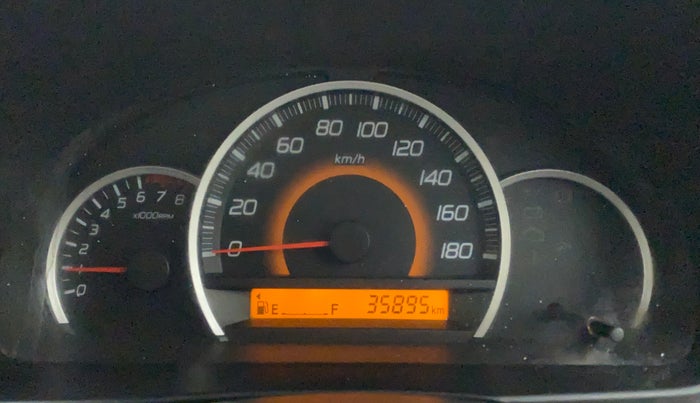 2013 Maruti Wagon R 1.0 VXI, Petrol, Manual, 35,895 km, Odometer Image