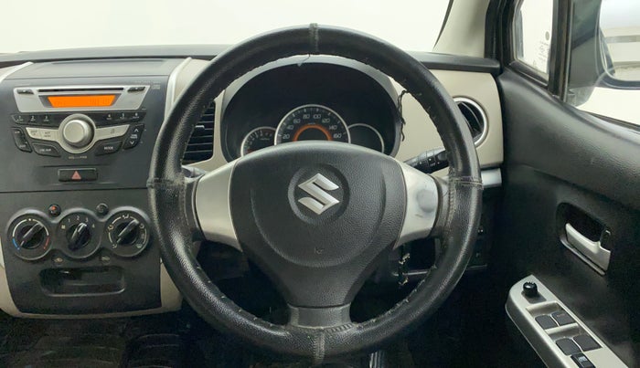 2013 Maruti Wagon R 1.0 VXI, Petrol, Manual, 35,895 km, Steering Wheel Close Up