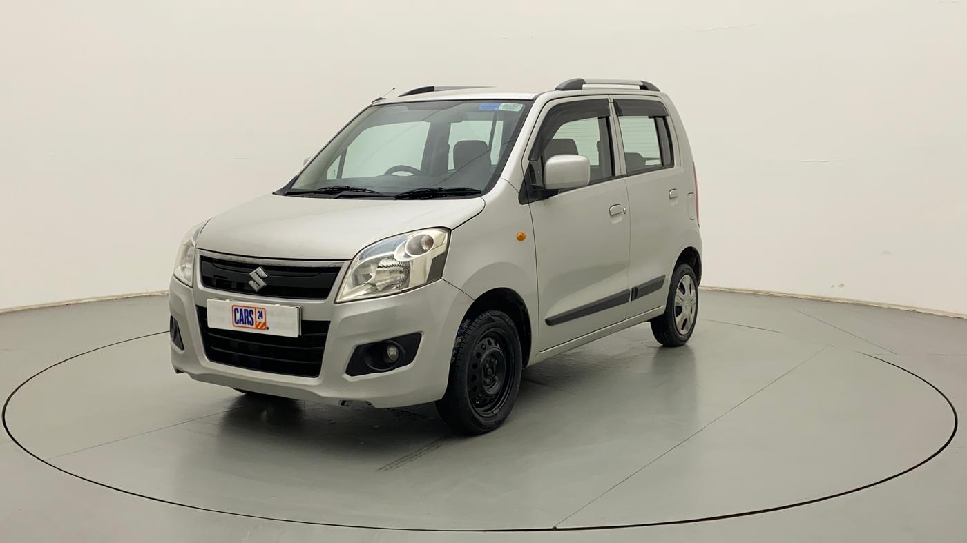 2013 Maruti Wagon R 1.0 VXI, Petrol, Manual, 35,895 km, Left Front Diagonal
