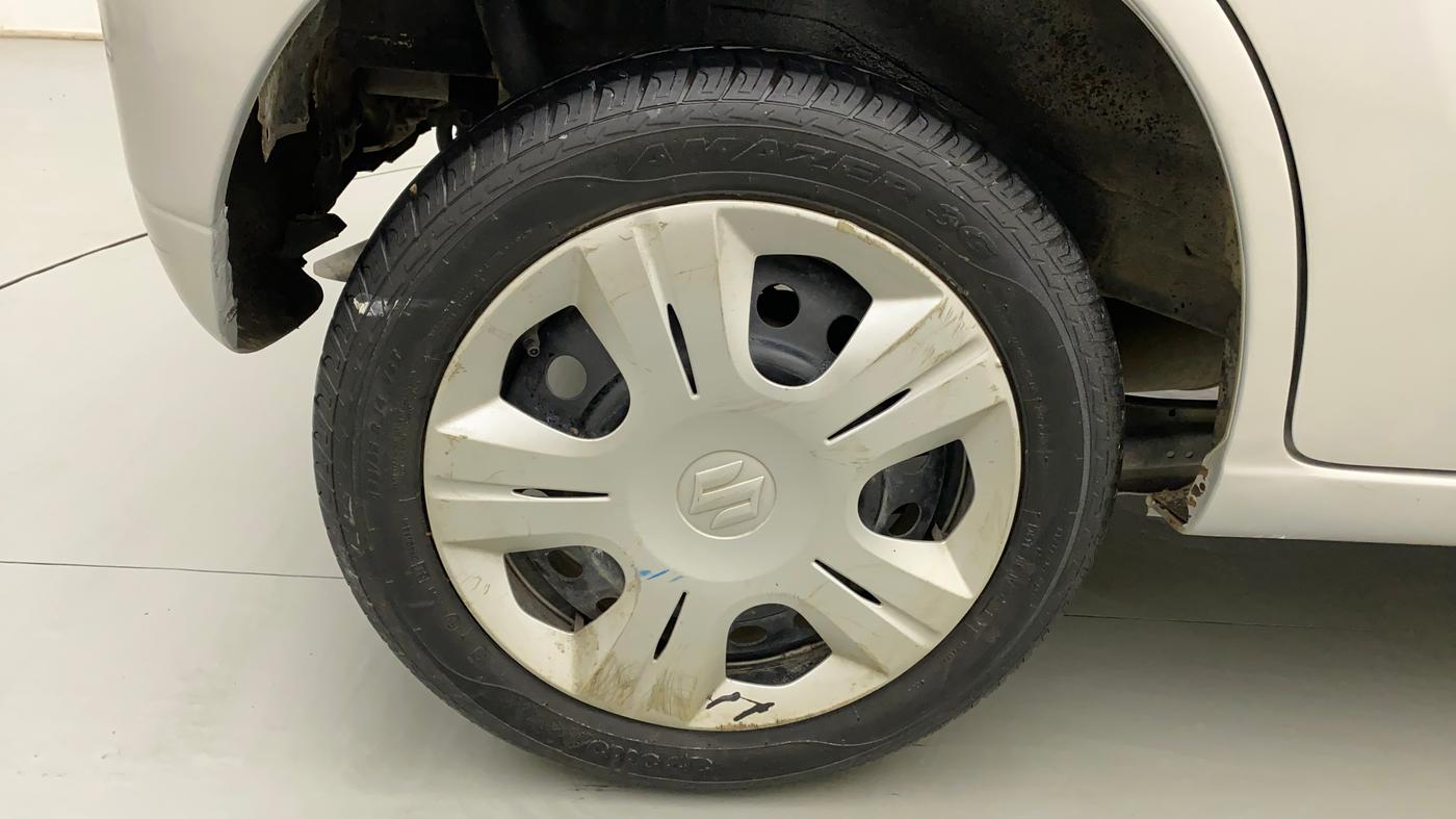2013 Maruti Wagon R 1.0 VXI, Petrol, Manual, 35,895 km, Right Rear Wheel