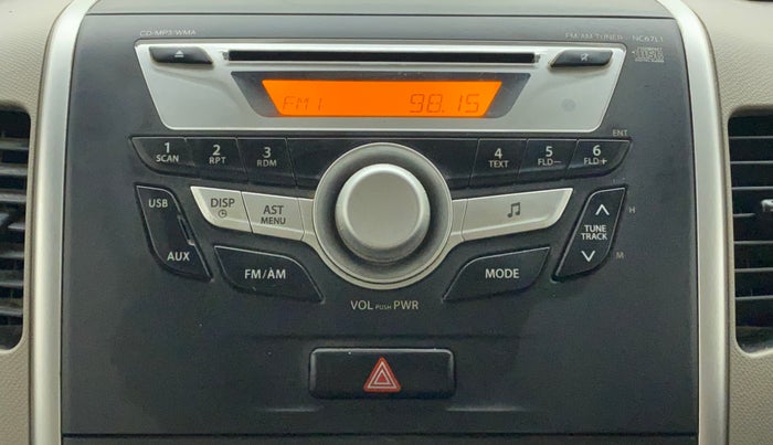 2013 Maruti Wagon R 1.0 VXI, Petrol, Manual, 35,895 km, Infotainment System