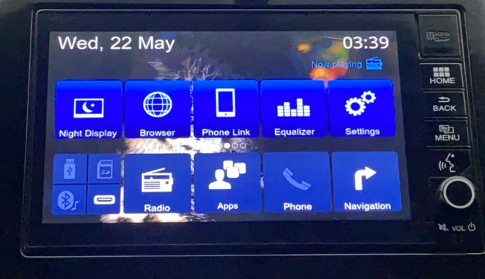 2019 Honda WR-V 1.2L I-VTEC VX MT, Petrol, Manual, 70,985 km, Infotainment System