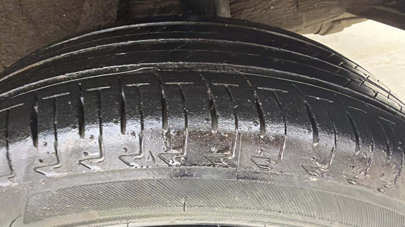 2020 Honda Amaze 1.2L I-VTEC S, Petrol, Manual, 90,356 km, Left Rear Tyre Tread