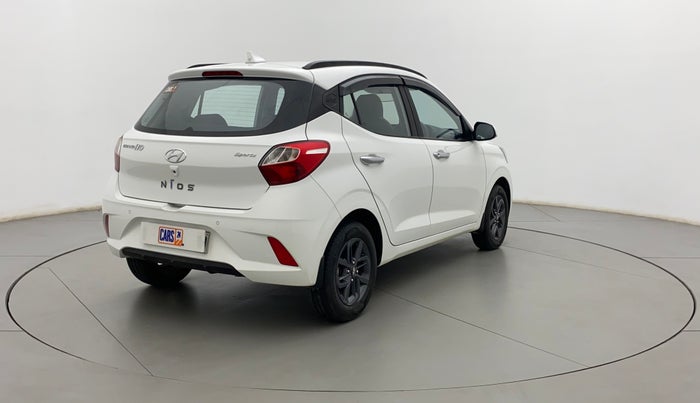 2022 Hyundai GRAND I10 NIOS SPORTZ 1.2 KAPPA VTVT CNG, CNG, Manual, 12,705 km, Right Back Diagonal