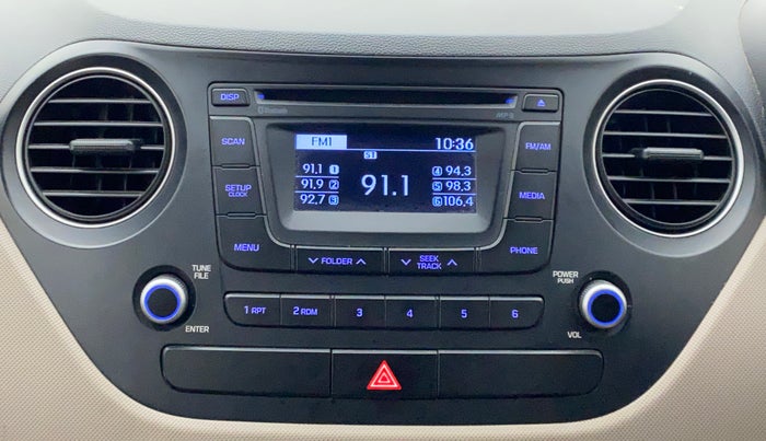 2015 Hyundai Grand i10 ASTA AT 1.2 KAPPA VTVT, Petrol, Automatic, 39,456 km, Infotainment System