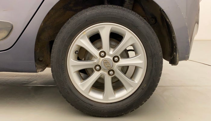 2015 Hyundai Grand i10 ASTA AT 1.2 KAPPA VTVT, Petrol, Automatic, 39,456 km, Left Rear Wheel
