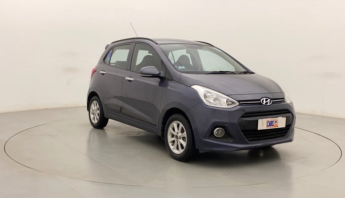 2015 Hyundai Grand i10 ASTA AT 1.2 KAPPA VTVT, Petrol, Automatic, 39,456 km, Right Front Diagonal