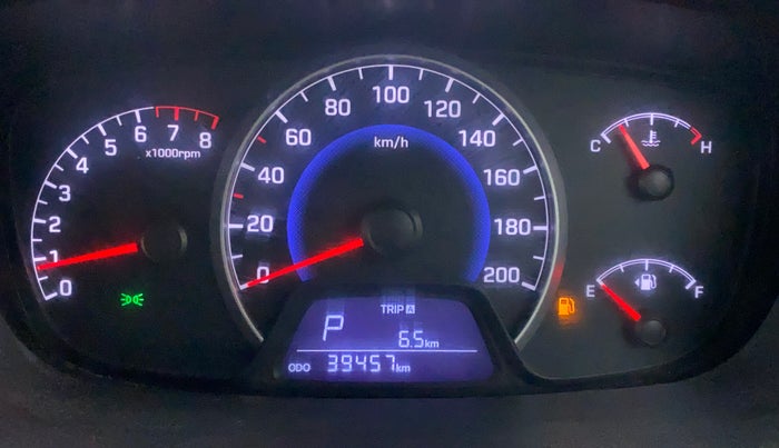 2015 Hyundai Grand i10 ASTA AT 1.2 KAPPA VTVT, Petrol, Automatic, 39,456 km, Odometer Image