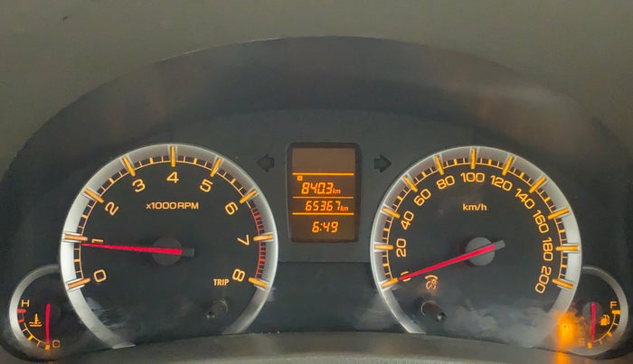 2015 Maruti Ertiga VXI, Petrol, Manual, 65,450 km, Odometer Image