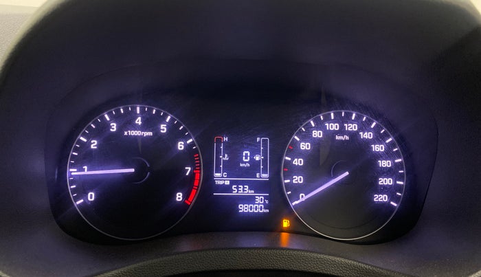 2017 Hyundai Creta SX PLUS 1.6 PETROL, Petrol, Manual, 97,987 km, Odometer Image