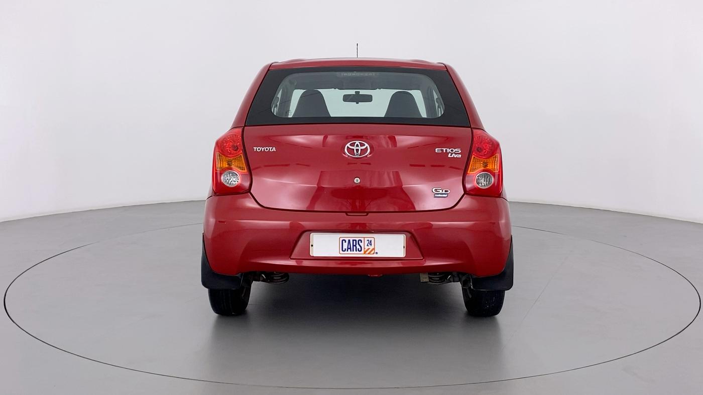 2012 Toyota Etios Liva D 4D GD, Diesel, Manual, 86,154 km, Back/Rear