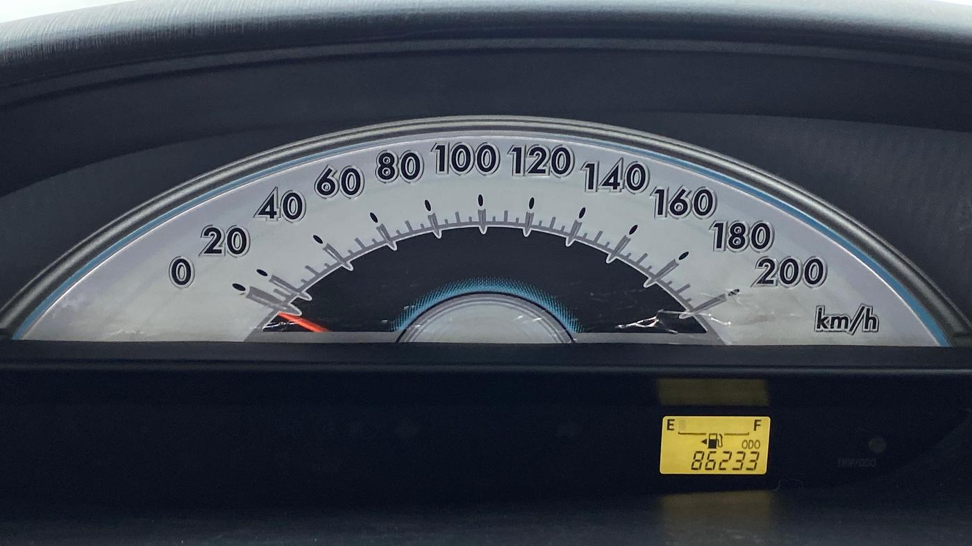 2012 Toyota Etios Liva D 4D GD, Diesel, Manual, 86,154 km, Odometer Image
