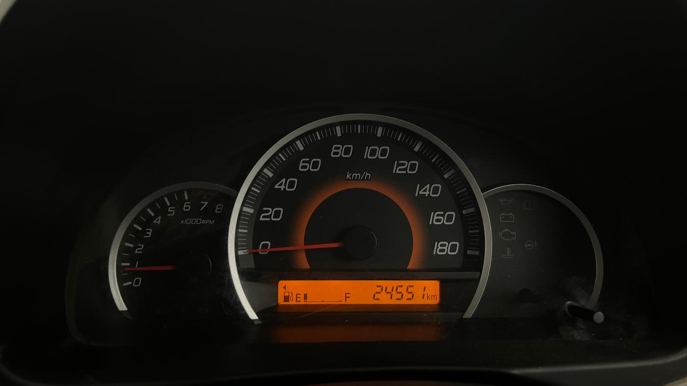 2016 Maruti Wagon R 1.0 VXI, Petrol, Manual, 24,500 km, Odometer Image