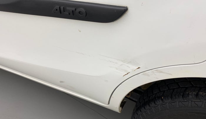 2018 Maruti Alto 800 VXI, Petrol, Manual, 63,835 km, Rear left door - Minor scratches
