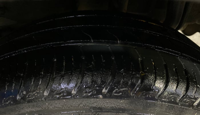 2023 Tata Tiago XTA PETROL, Petrol, Automatic, 19,705 km, Left Rear Tyre Tread