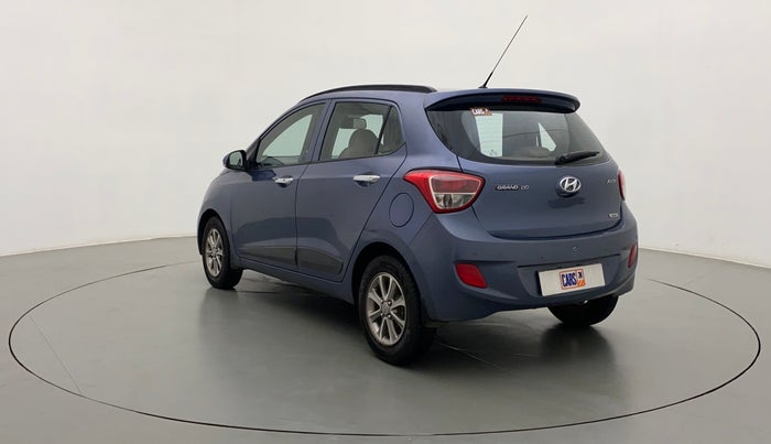 2016 Hyundai Grand i10 ASTA (O) AT 1.2 KAPPA VTVT, Petrol, Automatic, 27,763 km, Left Back Diagonal